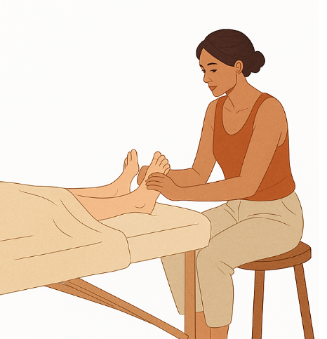 lecture du pied ayurveda