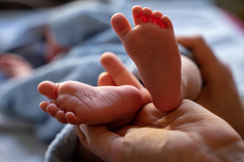 massage bébé